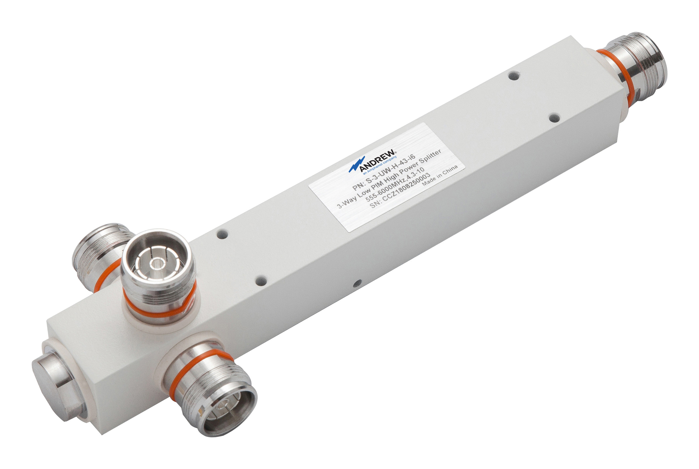 CommScope Ultra Wideband 3-way PIM Pwr Splitter