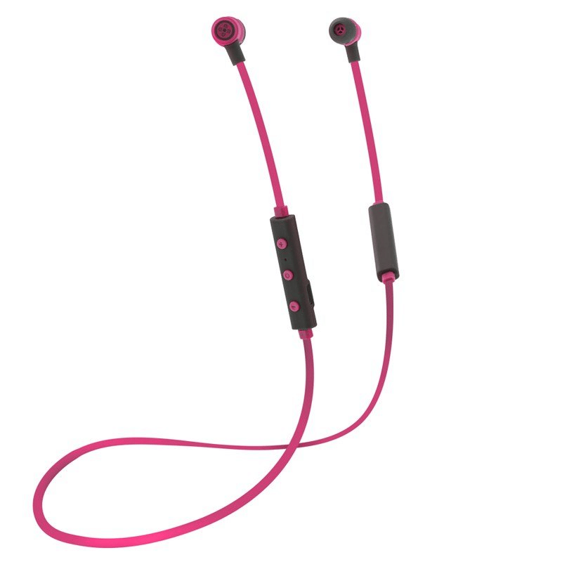 Moki FreeStyle Bluetooth Earphones - Pink
