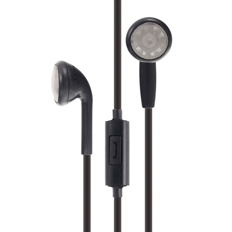 Moki Earphones with In-Line Mic/Control - Black

