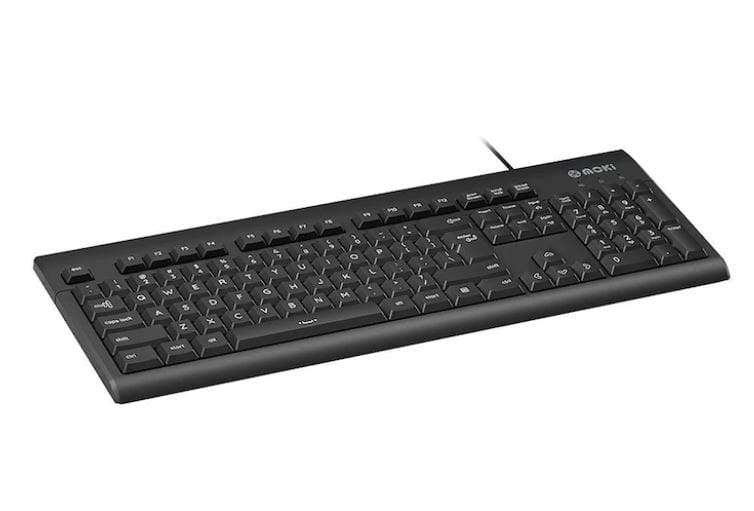 Moki Wired USB Keyboard - Black
