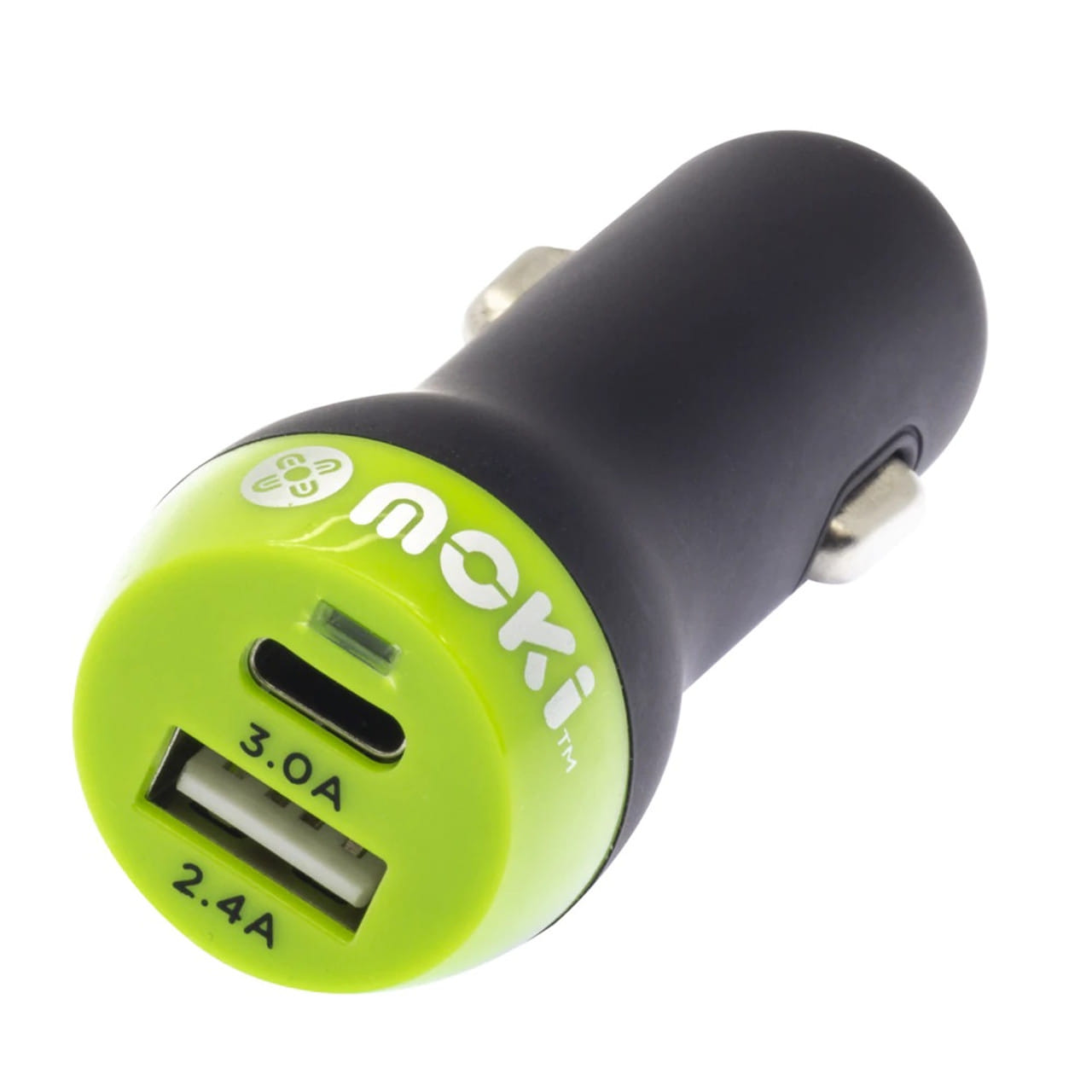 Moki USB Type C Rapid Car Charger Black