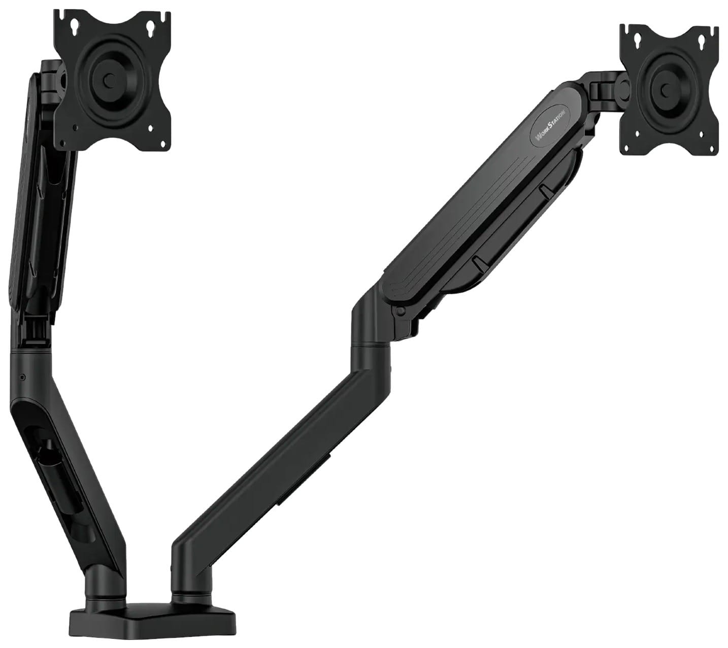 Fantech WorkStation MBD01 Dual-Arm 90-Degree Tilt Monitor Bracket for 13" to 32" Screen
