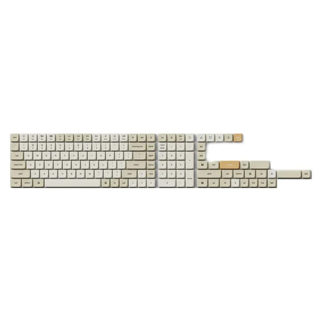 Keychron Low Profile Double Shot PBT LSA Keycap Full Set 133 Keys Version 2 - Camel