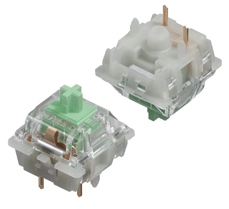 Nuphy Gateron Baby Kangaroo Switches Set Pre-Lubed 110pcs