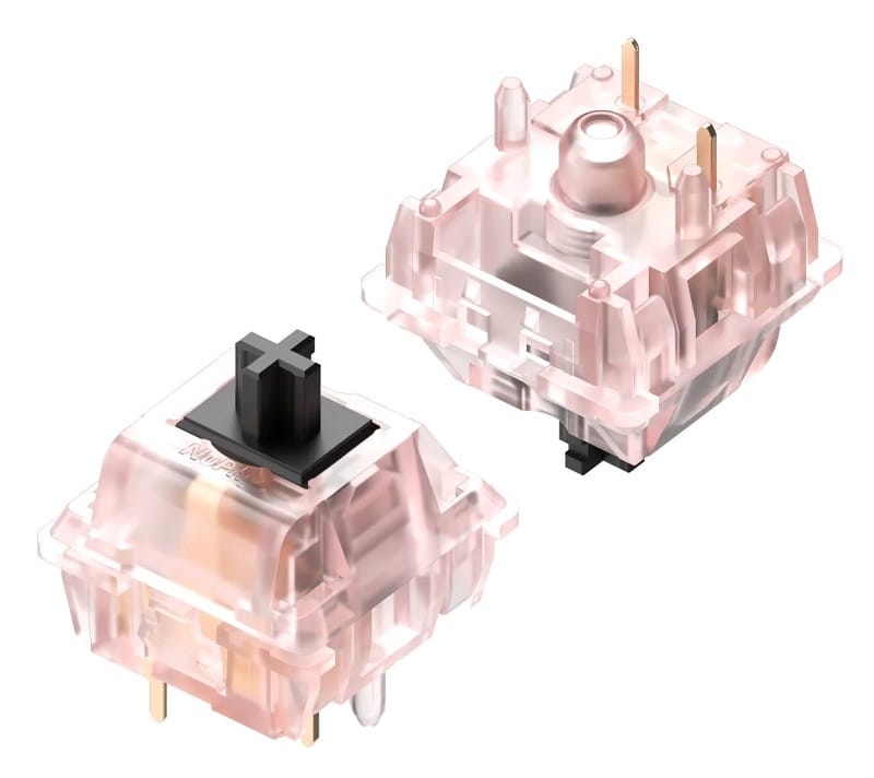Nuphy Rose Glacier Switches Set Pre-Lubed 110pcs