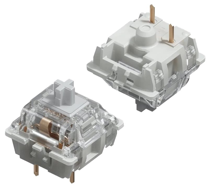 Nuphy Gateron G Pro 2.0 Switches Pre-Lubed 110pcs/Set White Switch