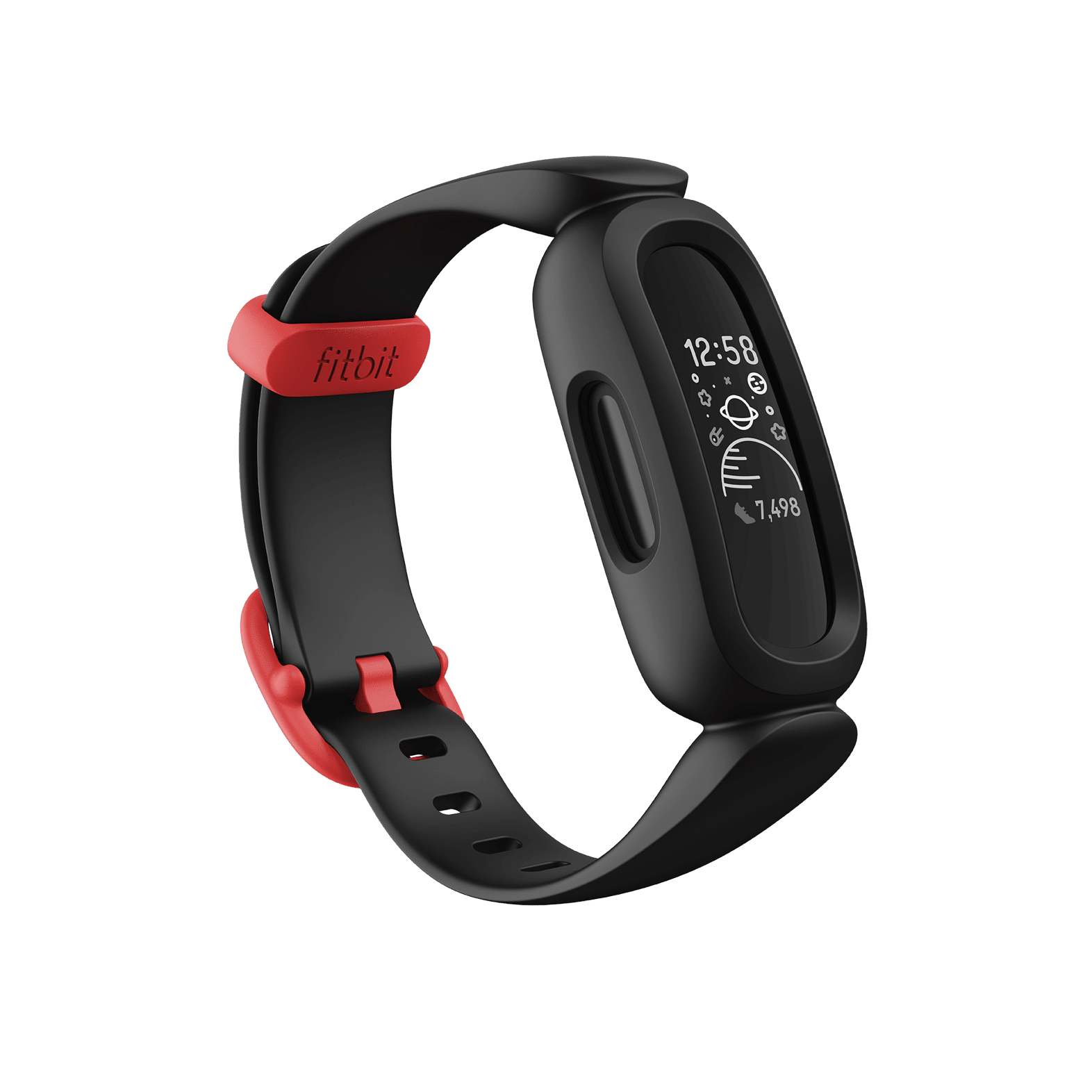 Fitbit Ace 3 Kids Activity Tracker - Black/Racer Red