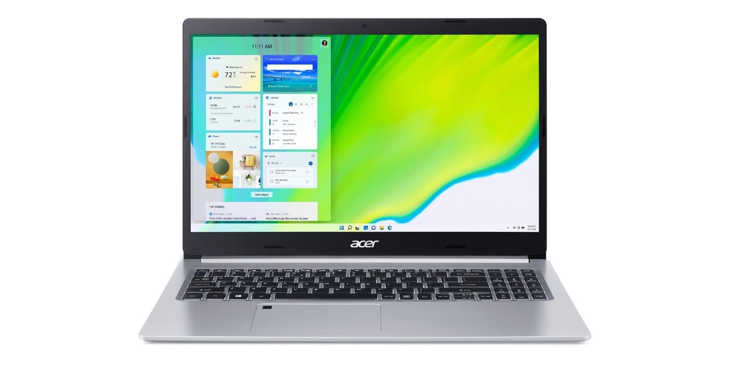 (Manufacturer Refurbished) Acer Aspire 5, 15.6" FHD Laptop, Ryzen 5-5500U, 8GB RAM, 512GB SSD, Windows 11 Home