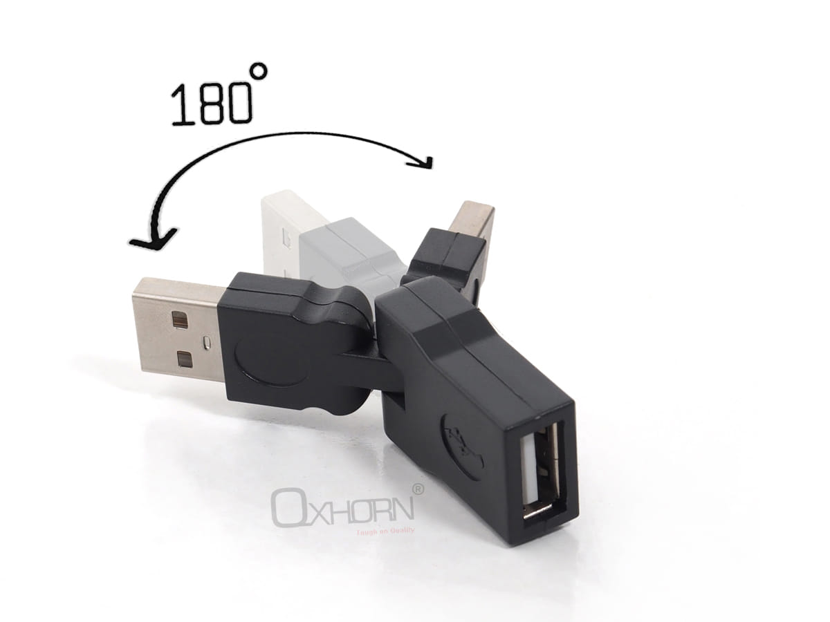 Oxhorn USB 180 Rotation Adapter