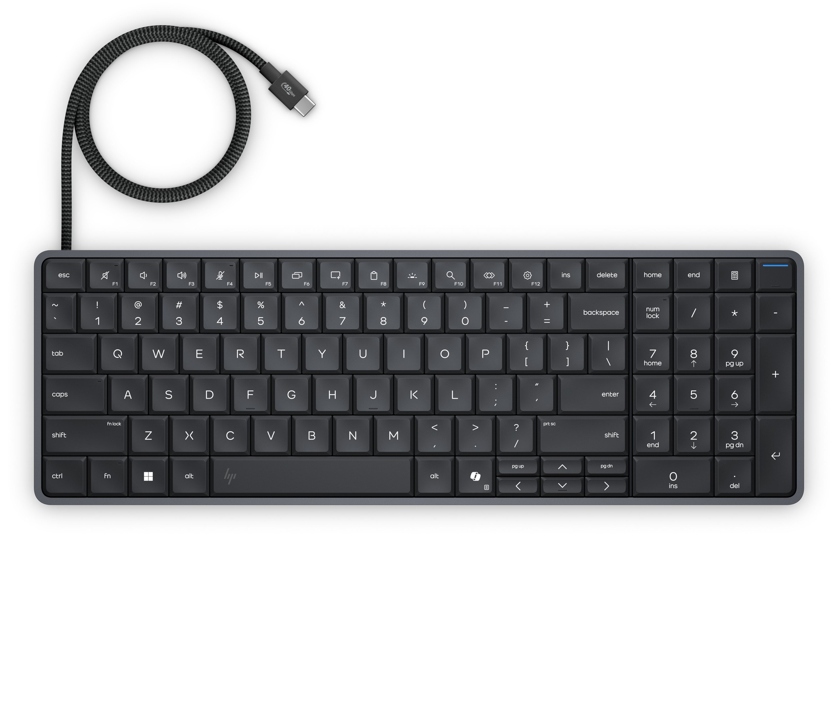 HP EliteBoard G1a PC, Ryzen AI 5 Pro 340, 16GB RAM, 512GB SSD, Windows 11 Pro