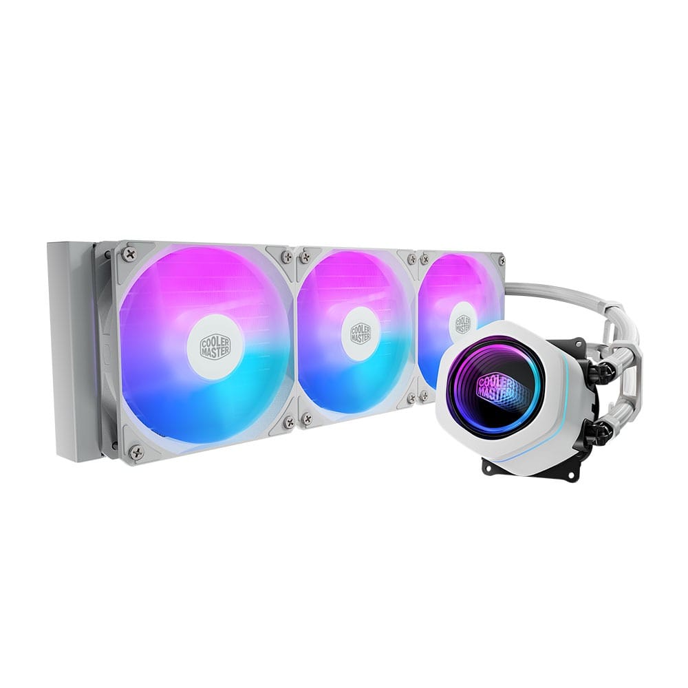 Cooler Master MasterLiquid Core Nex 360 ARGB All-In-One CPU Cooler - White