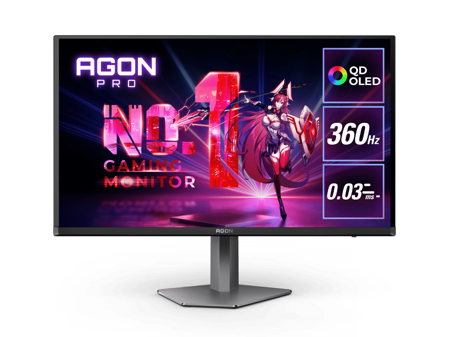 AOC AG276QSD 27" QHD 0.03ms 360Hz OLED Adaptive Sync Monitor