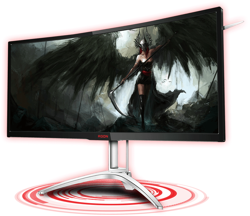 AOC AG352UCG6 35'' WQHD(3440x1440) Curved G-Sync Gaming Monitor 