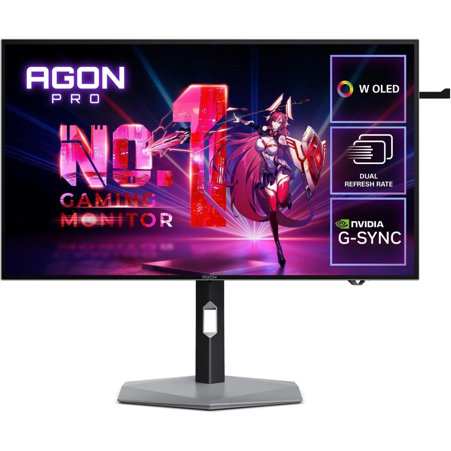 AOC AGON AGP327UZD 31.5" Dual Mode FHD 480Hz/UHD 240Hz OLED 0.03ms Monitor