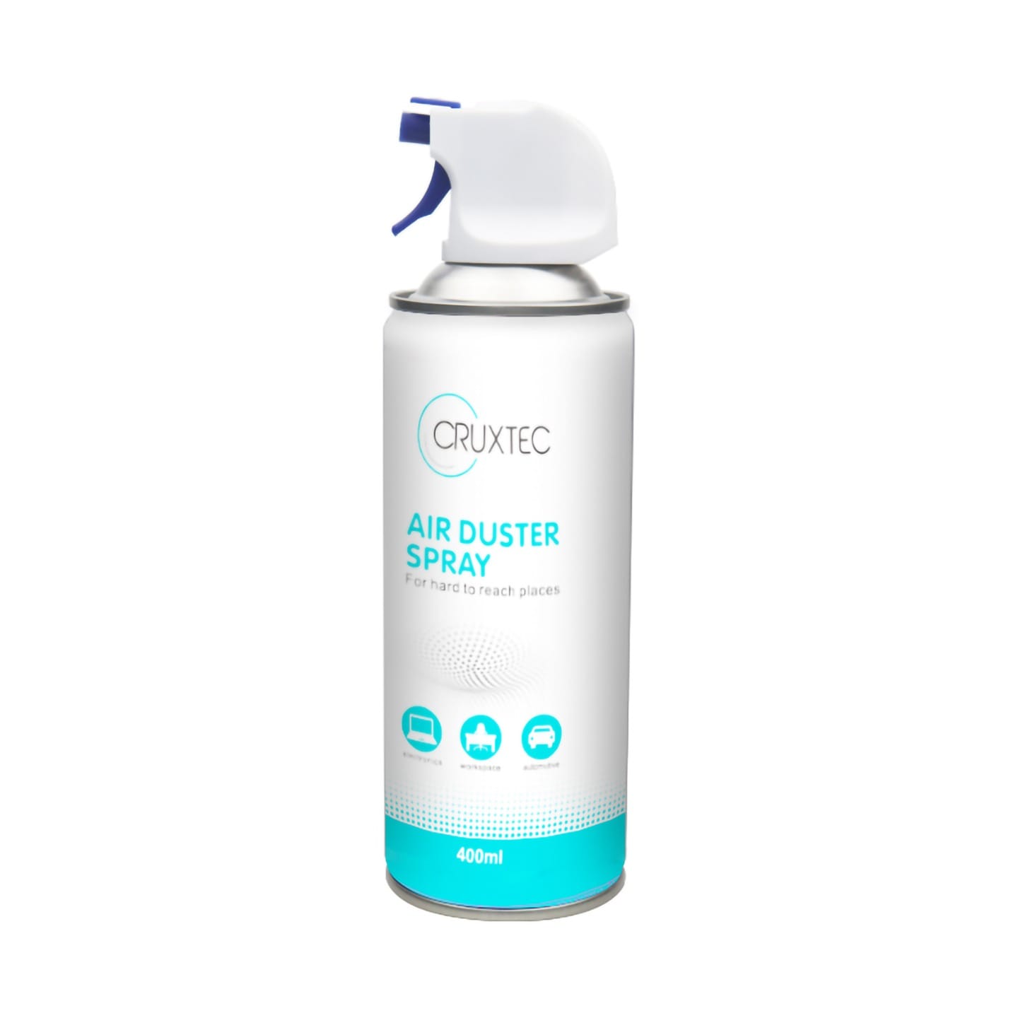 Cruxtec ADS01 Air Duster Spray 400ml - White