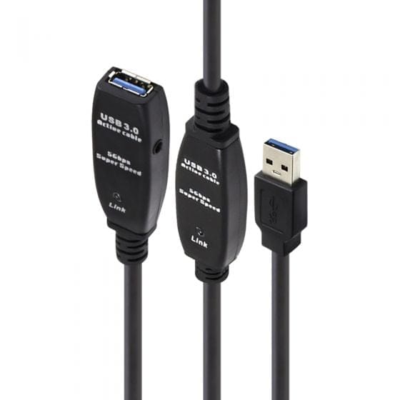 Alogic 20m USB 3.0 Active Extension Type A to Type A Cable, Male to Female