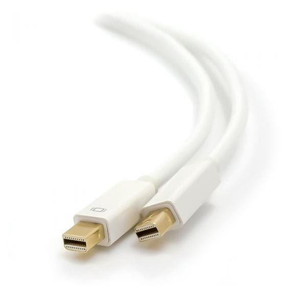 ALOGIC 2m Mini DisplayPort Cable Ver 1.2 Male to Male White