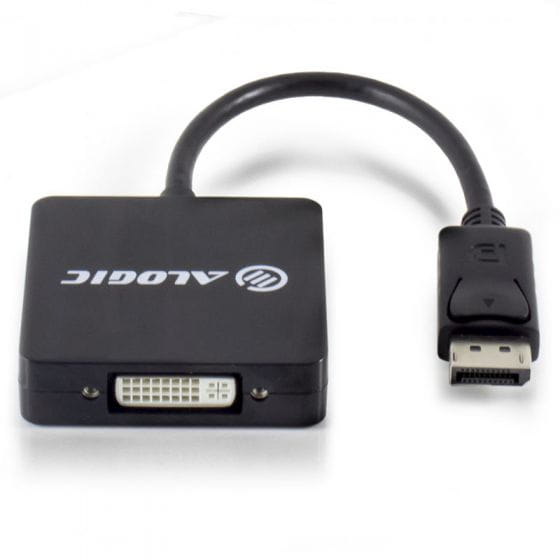 ALOGIC 3in1 DisplayPort to DisplayPort HDMI DVI Adapter Male to 3Female
