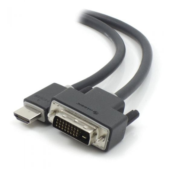 ALOGIC 5m DVI-D to HDMI Cable - Male to Male