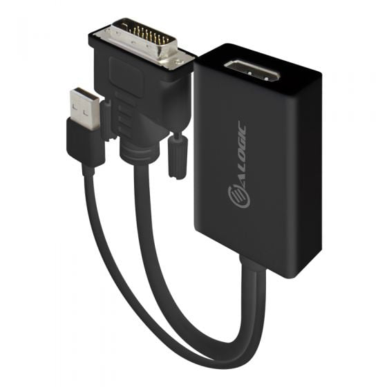 Alogic Elements DVI to DisplayPort Adapter Converter