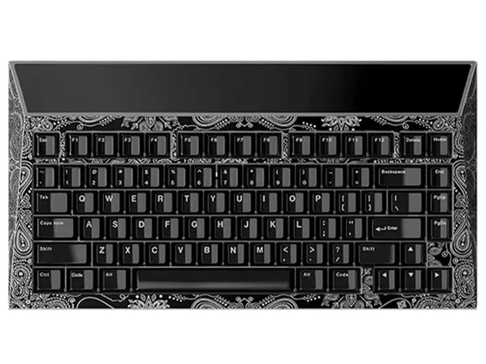 Angry Miao CYBERBOARD R4 Keyboard Paisley - Icy Silver Switch