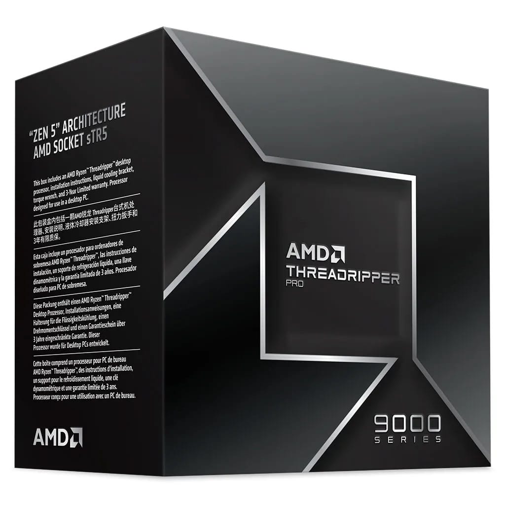 AMD Ryzen Threadripper PRO 9975WX sTR5 32-Core 64 Threads CPU Processor