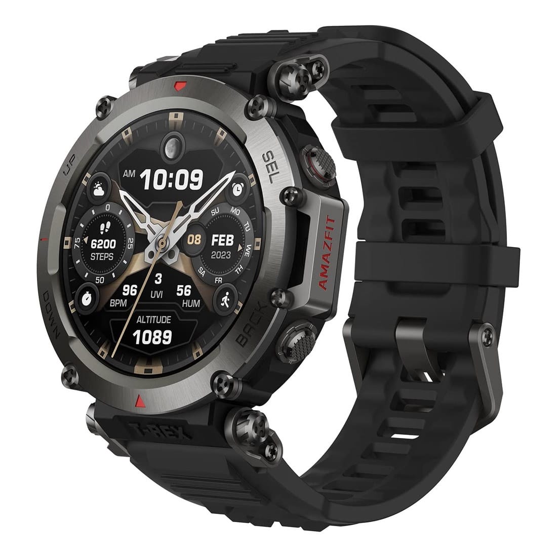 Amazfit T Rex Ultra Smart Watch Black