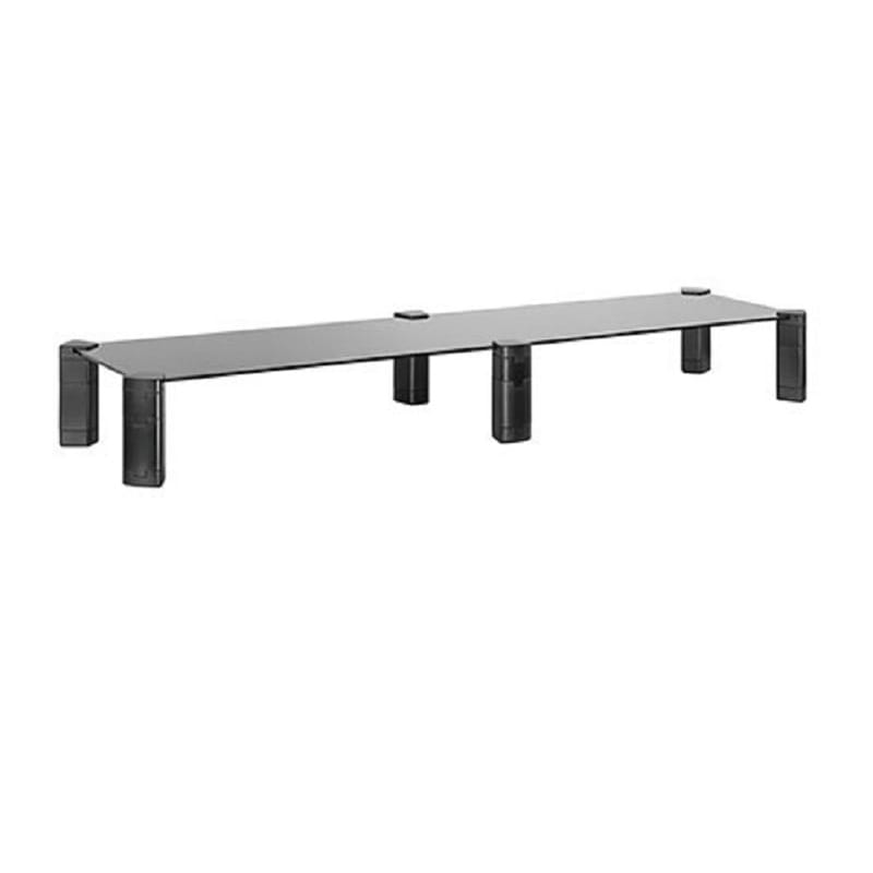 Brateck Dual Monitor Tempered Glass Modular Riser 13-32"