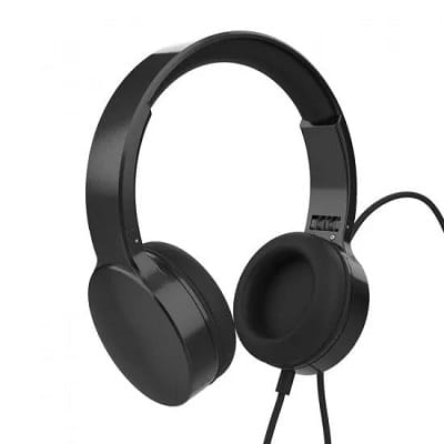 Laser Wired Headphones - Black
