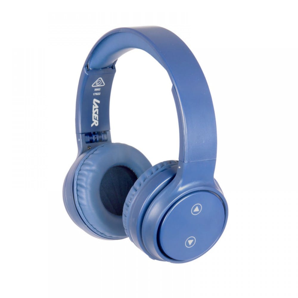 Laser Bluetooth Headphone with Hands-Free - Mykonos Blue
