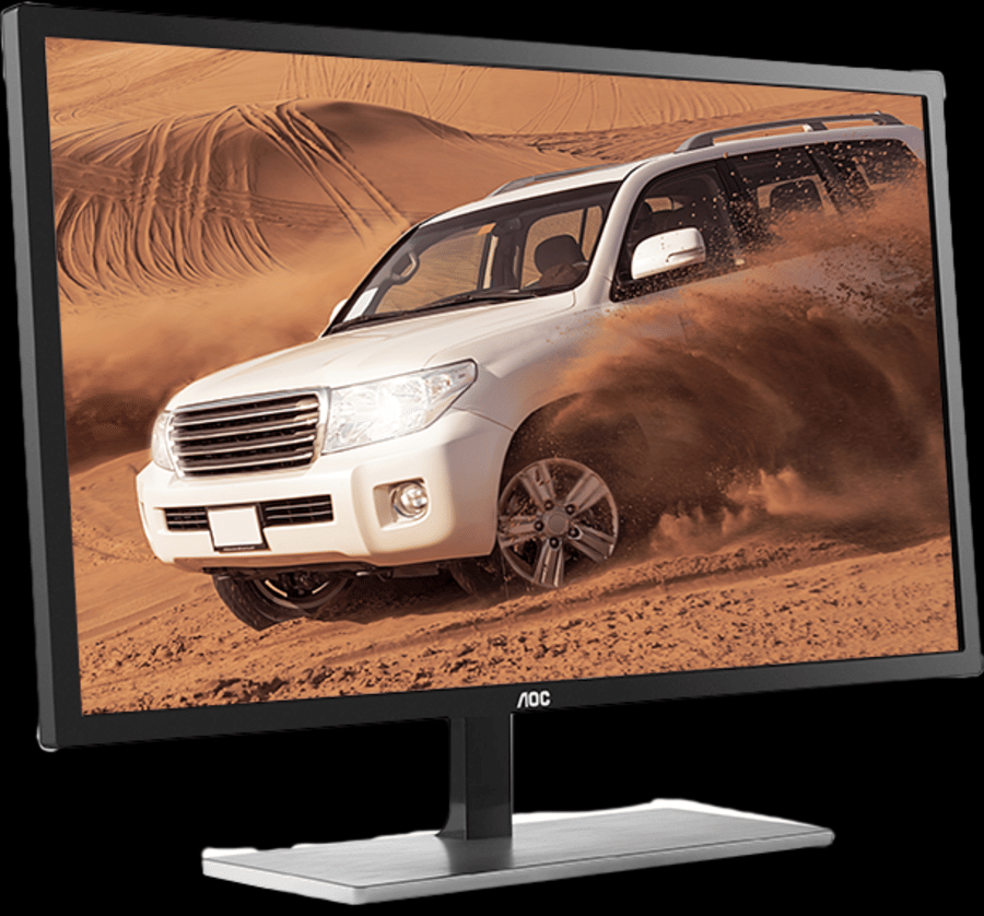 AOC 28″ 4K monitor with FreeSync and 1 ms response time