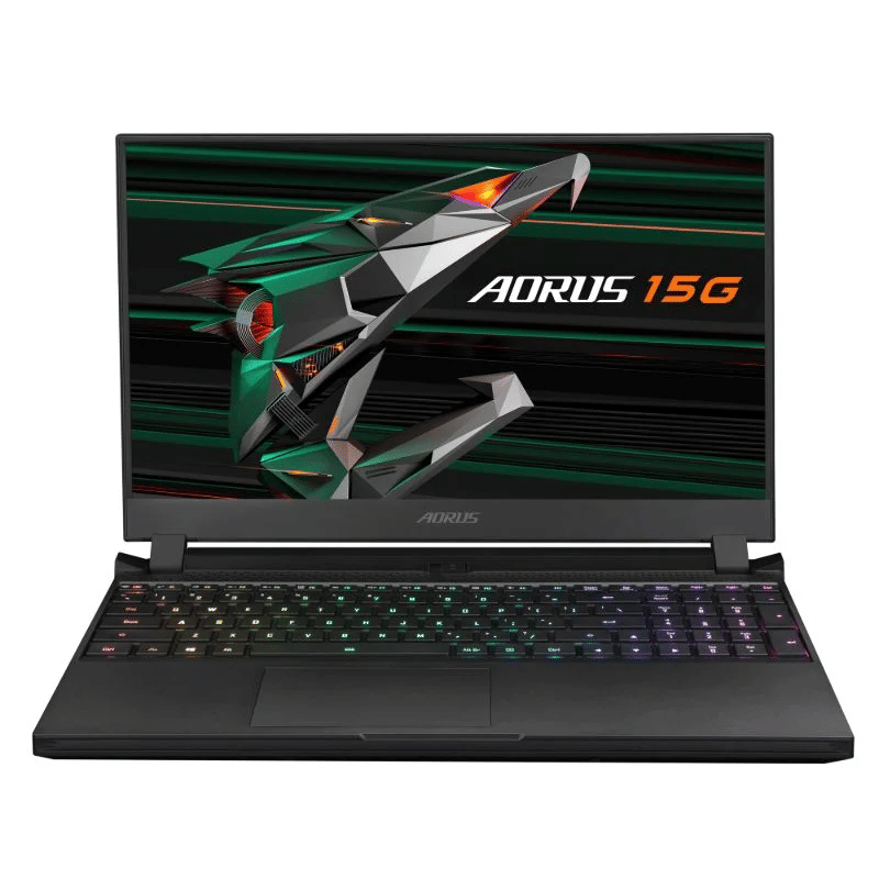 Manufacturer Refurbished Gigabyte AORUS 15.6" 240Hz FHD Laptop, i7-10870H,32GB RAM, 1TB SSD, RTX3080Q, Windows 10 Home

