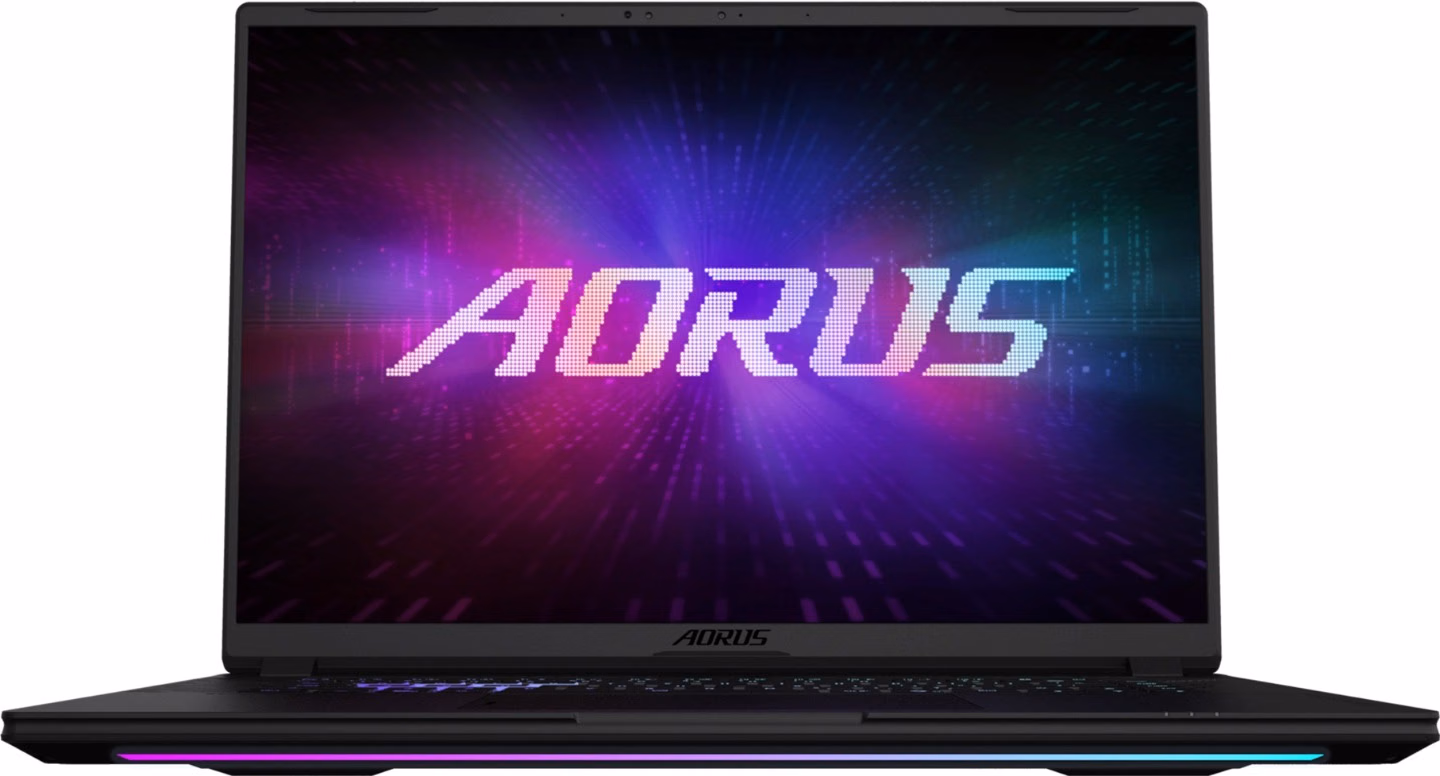 Gigabyte AM16 6ZJ 16" WQXGA 0.2ms 2401Hz OLED Laptop, Ryzen 9 9955HX3D, 64GB RAM, 2TB (1TB + 1TB) SSD, RTX 5090, Windows 11 Home