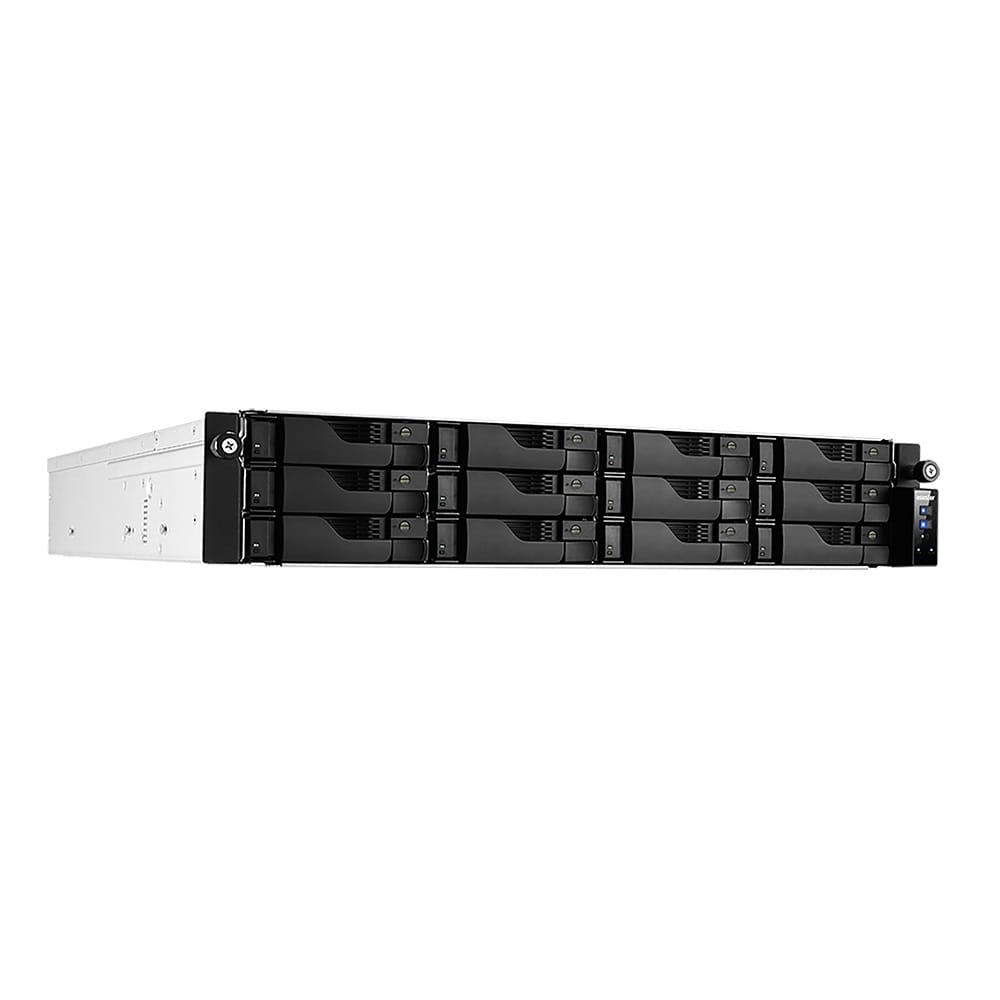 Asustor Lockerstor 4RD 12-Bay Atom C3538 Quad-Core 8GB NAS
