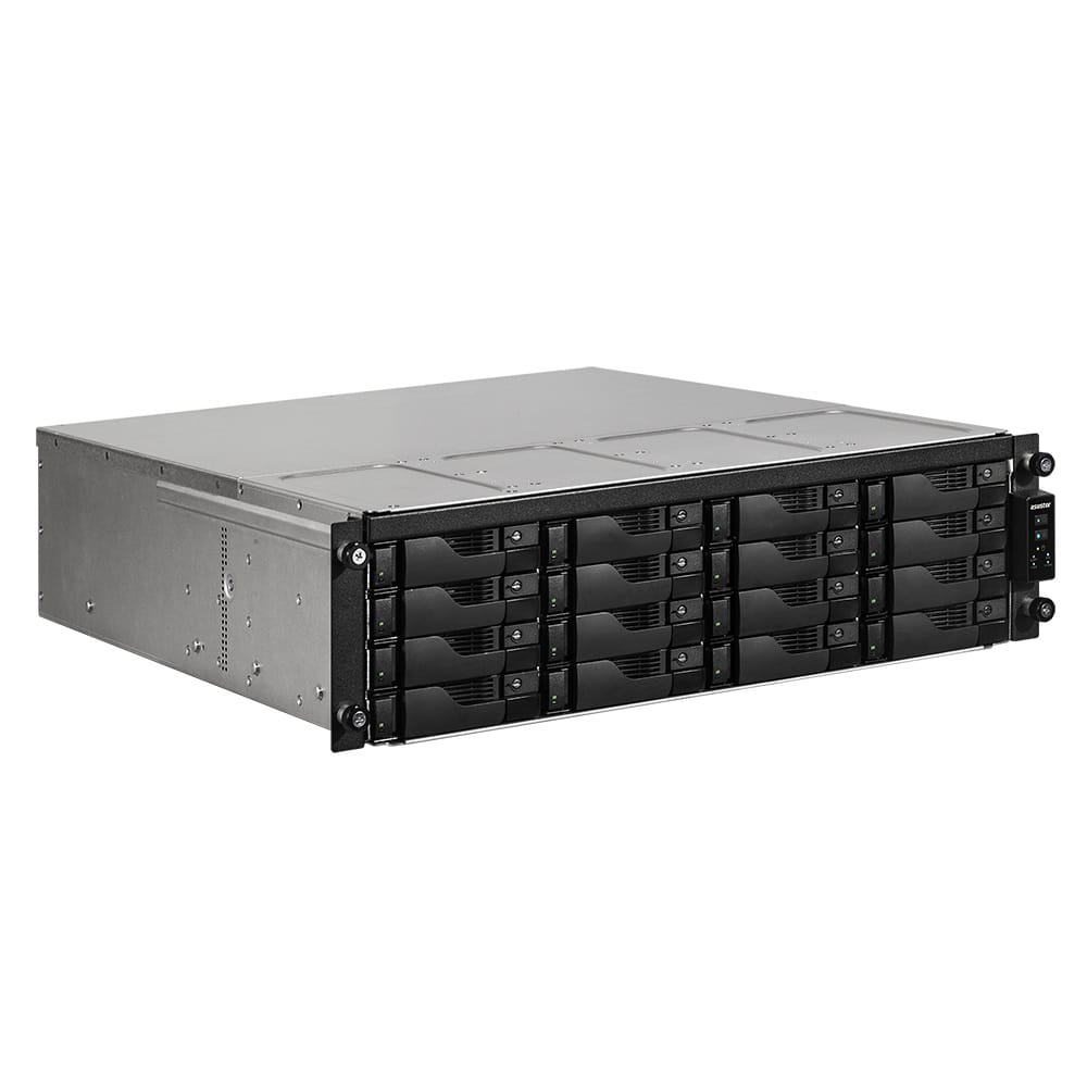 Asustor Lockerstor 16R Pro 16-Bay Xeon E-2224 Quad-Core 8GB NAS