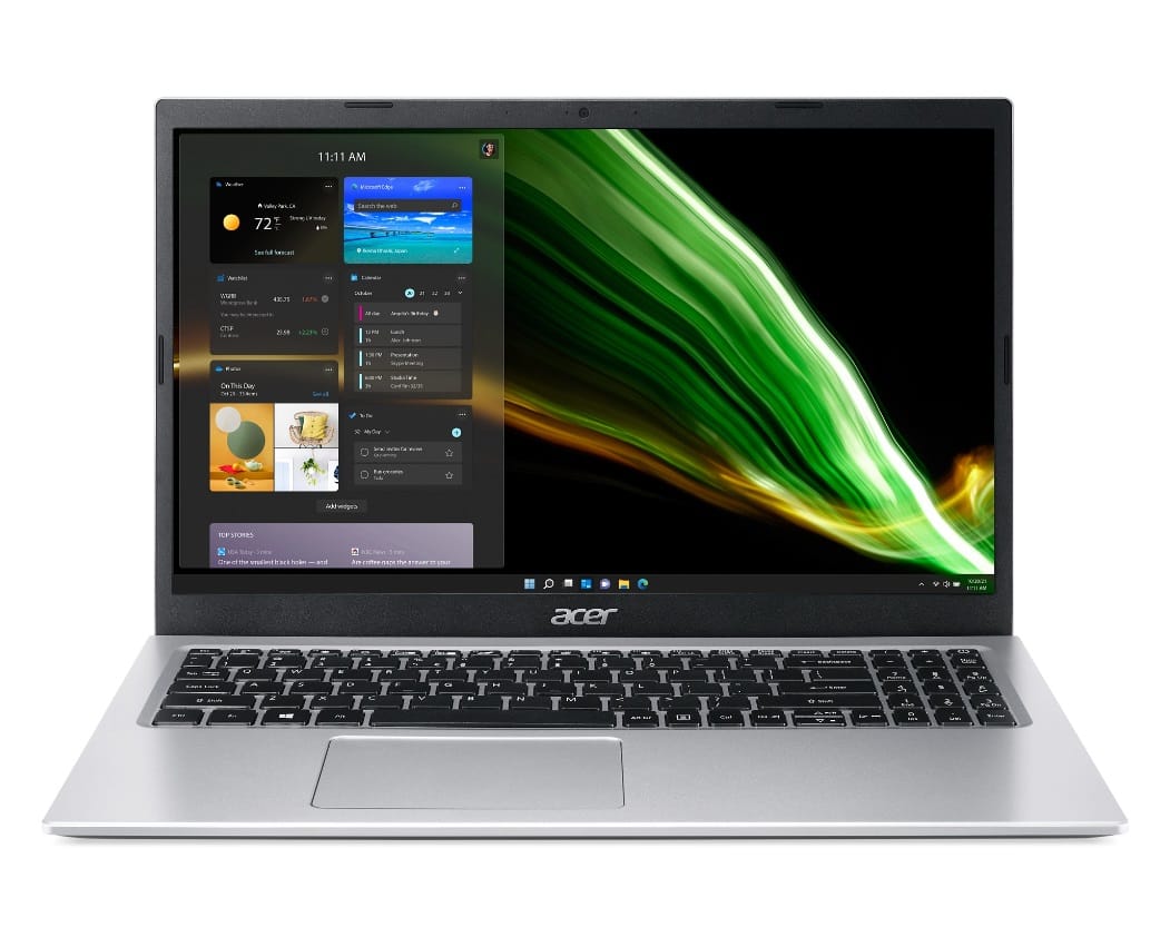 (Manufacturer Refubished) Acer Aspire 3, 15.6" FHD Laptop, N5100, 8GB RAM, 128GB SSD, Windows 11 Home