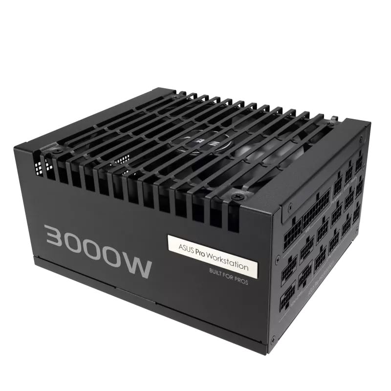 ASUS Pro WS 3000W Fully Modular 80+ Platinum ATX 3.1 Power Supply Unit