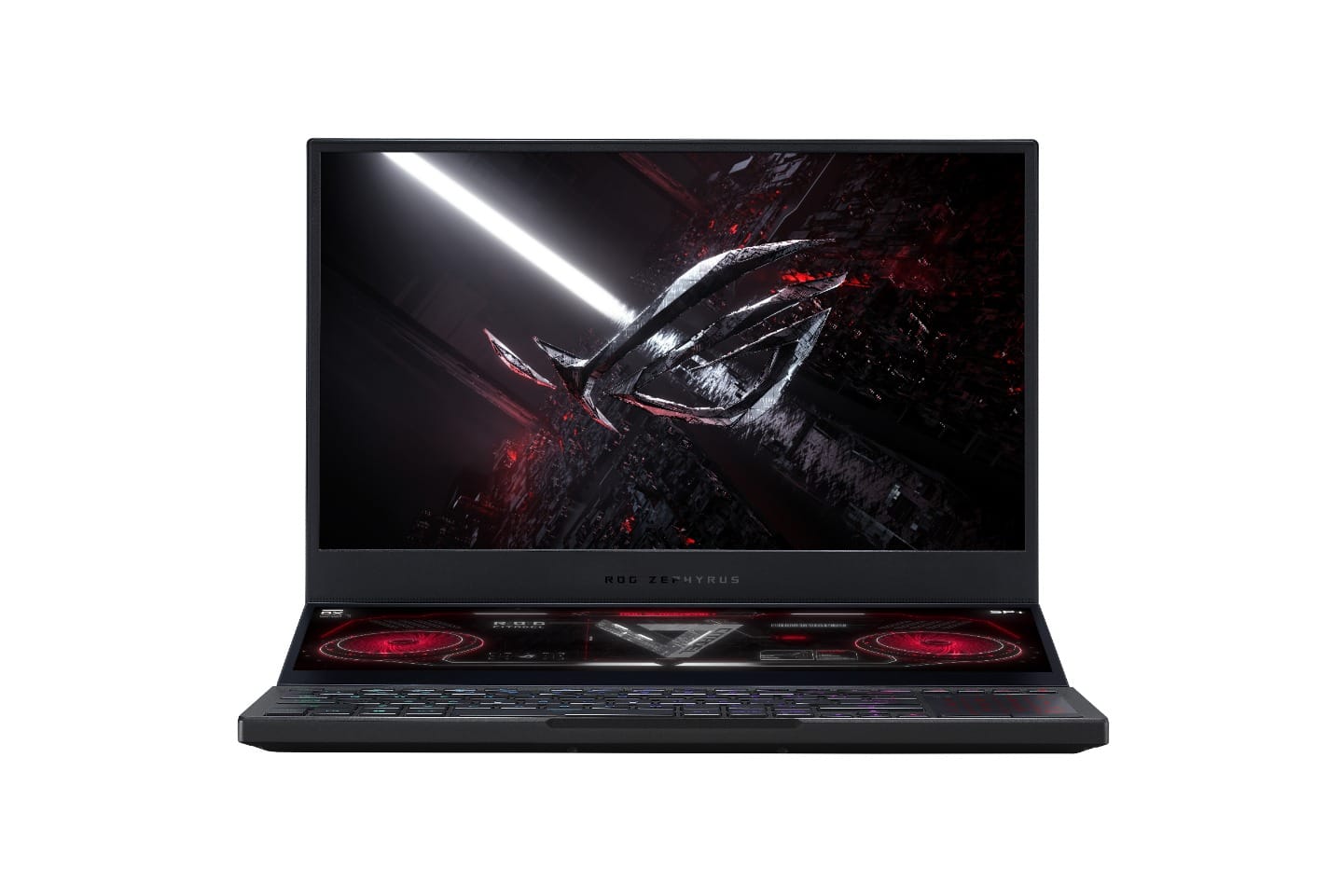 Asus ROG Zephyrus Duo 15 SE Off Black Gaming Lapotp, 15.6" UHD 120Hz, AMD Ryzen 9-5900HX, 32GB RAM, 1TB SSD, GeForce RTX 3080, Windows 10 Home