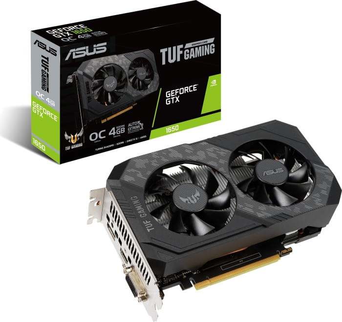 Asus TUF Gaming GeForce GTX 1650 OC 4GB GDDR6 Graphic Card