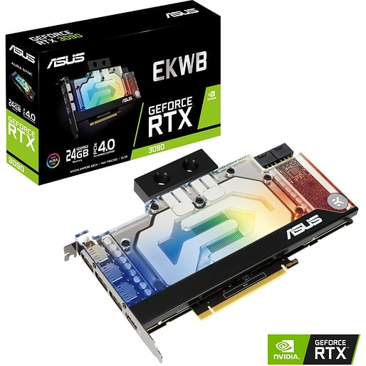 Asus GeForce RTX 3090 24G EKWB Graphics Card