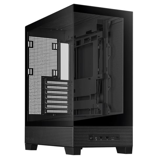 Asus A31 ATX Tempered Glass Mid-Tower Computer Case - Black