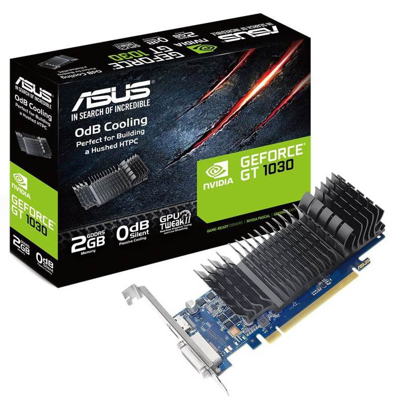 ASUS GeForce GT 1030 2GB GDDR5 Low Profile Video Card