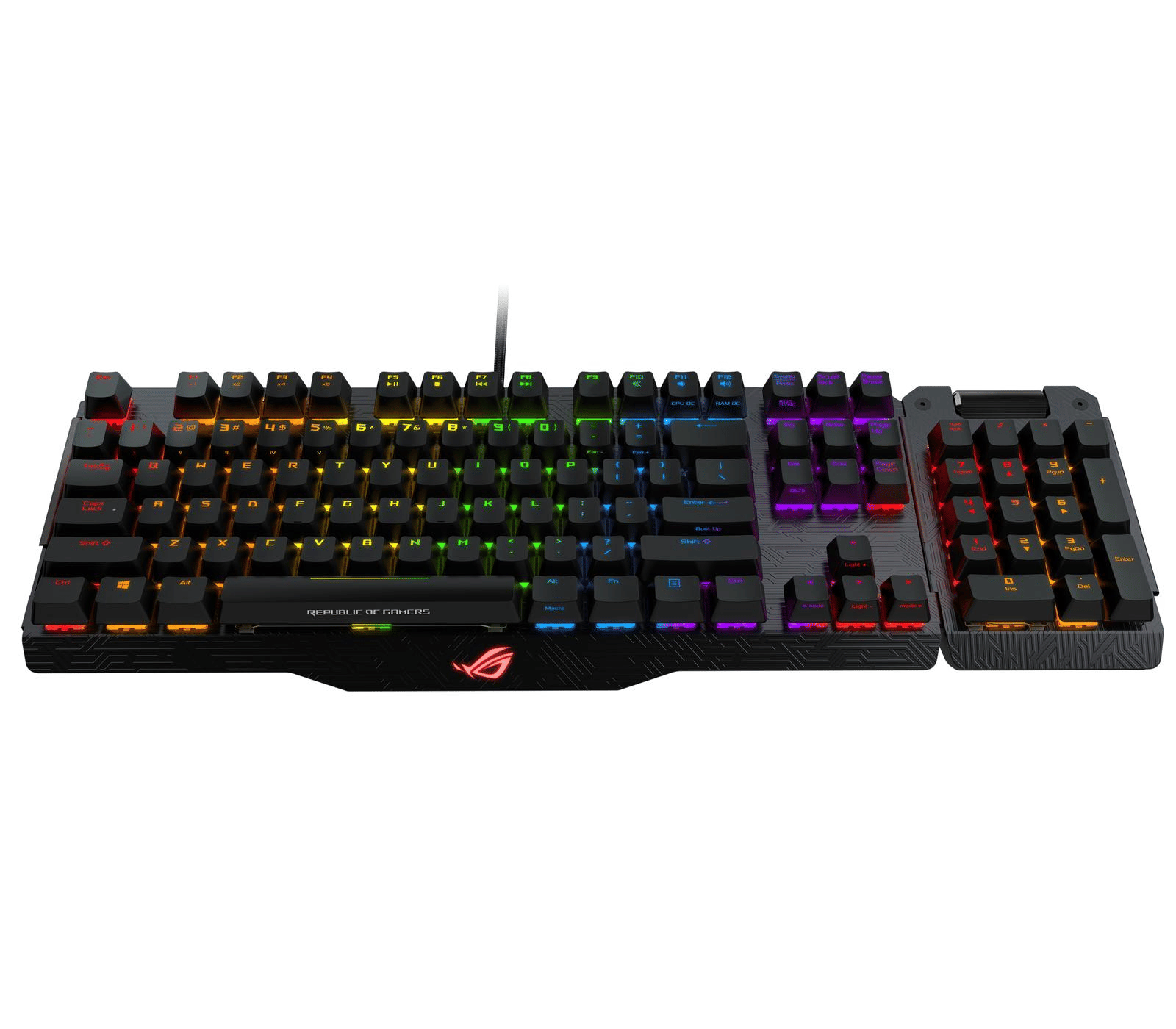 Asus ROG Claymore RGB Mechanical Aura Sync Gaming Keyboard - Cherry MX Blue