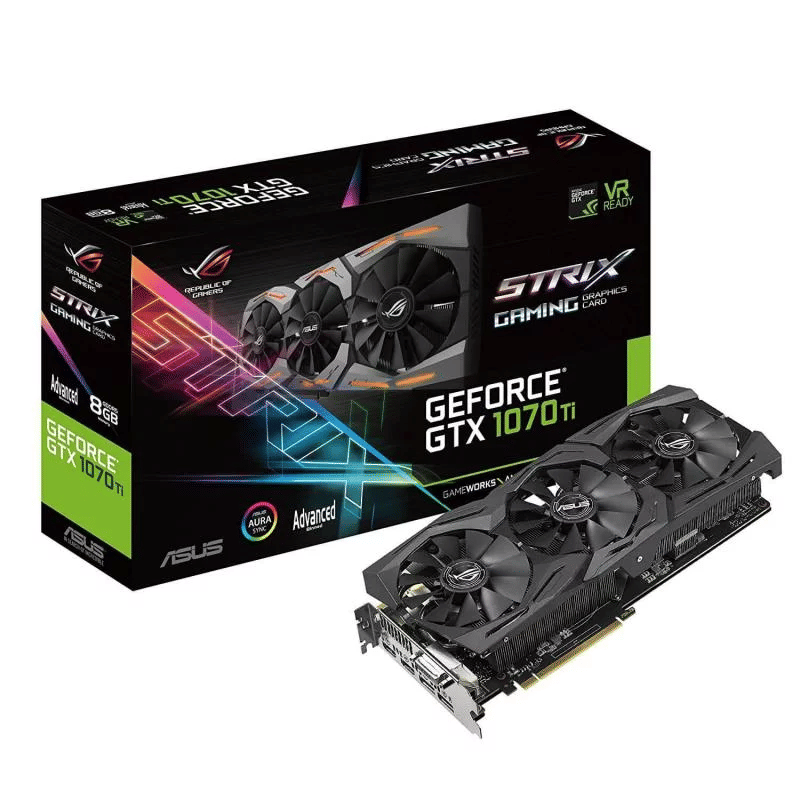 ASUS ROG Strix GeForce GTX 1070 Ti Gaming 8GB Video Card