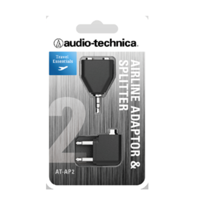 Audio Technica Airline Adaptor & 3.5mm Splitter Kit