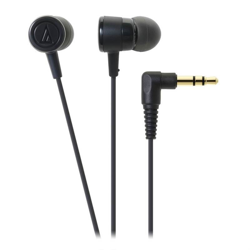 AudioTechnica CKL220 'DIP' Colour In-Ear Headphones - Black