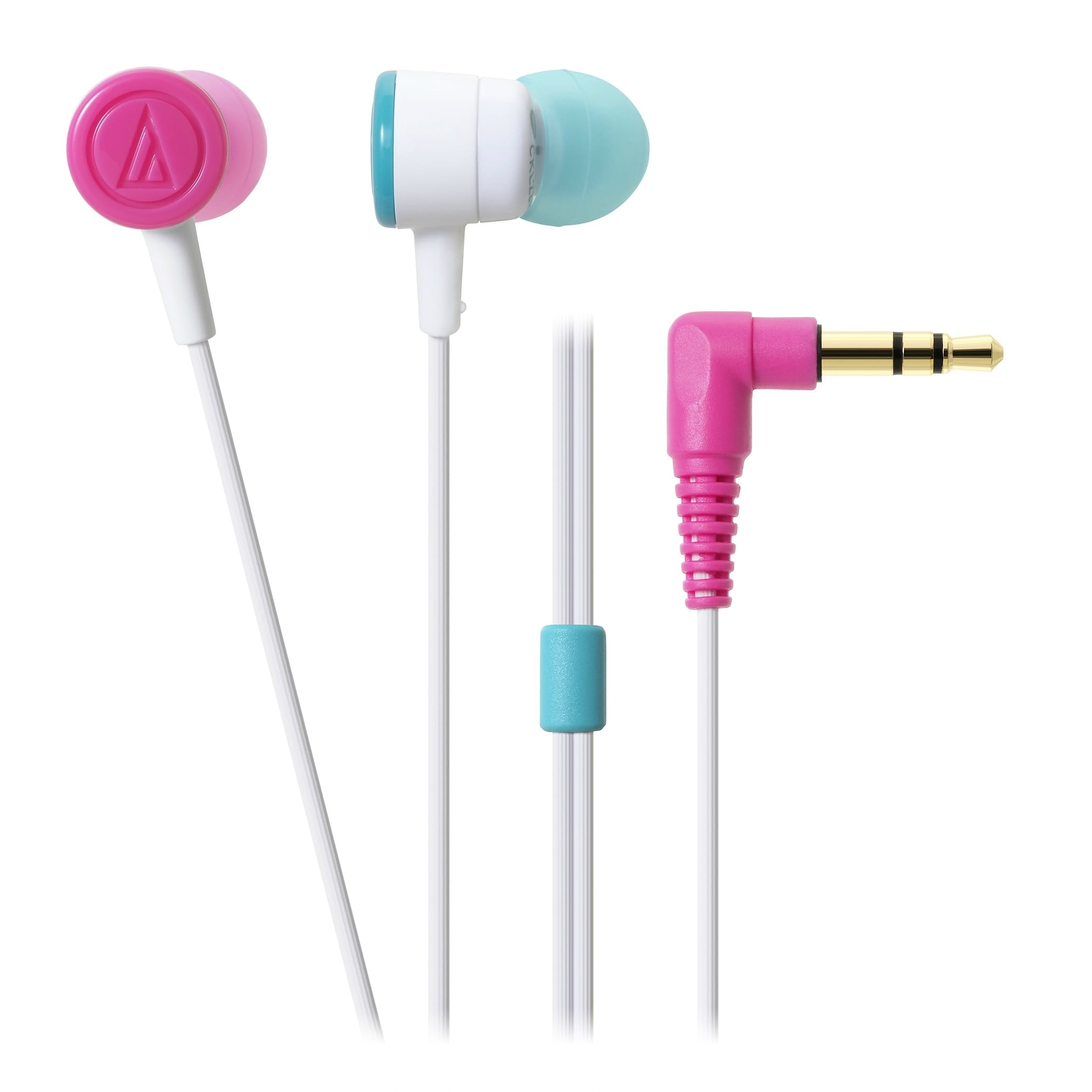 Audio-Technica ATH-CKL220 'DIP' In-ear Headphones - Crazy White