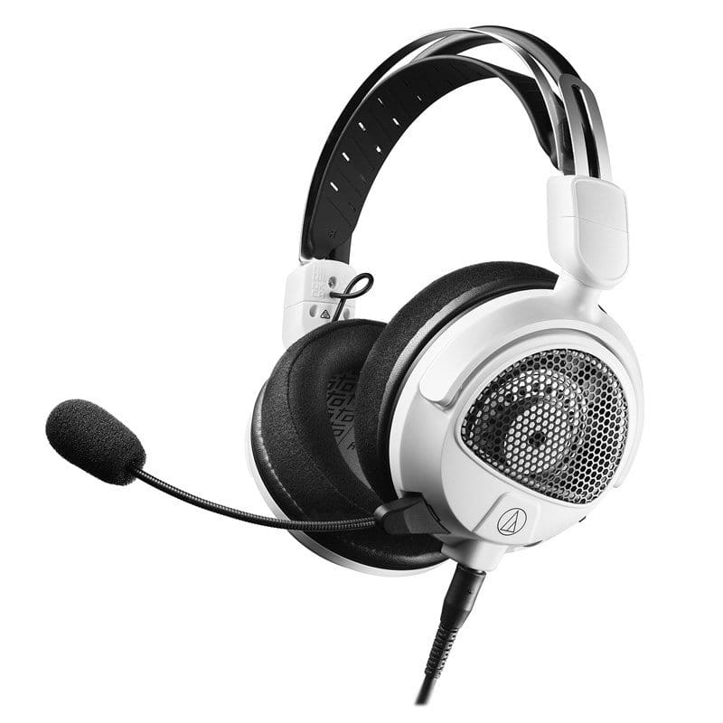 Audio-Technica GDL3 Open Back High Fidelity Lightweight Gaming Headset - White
