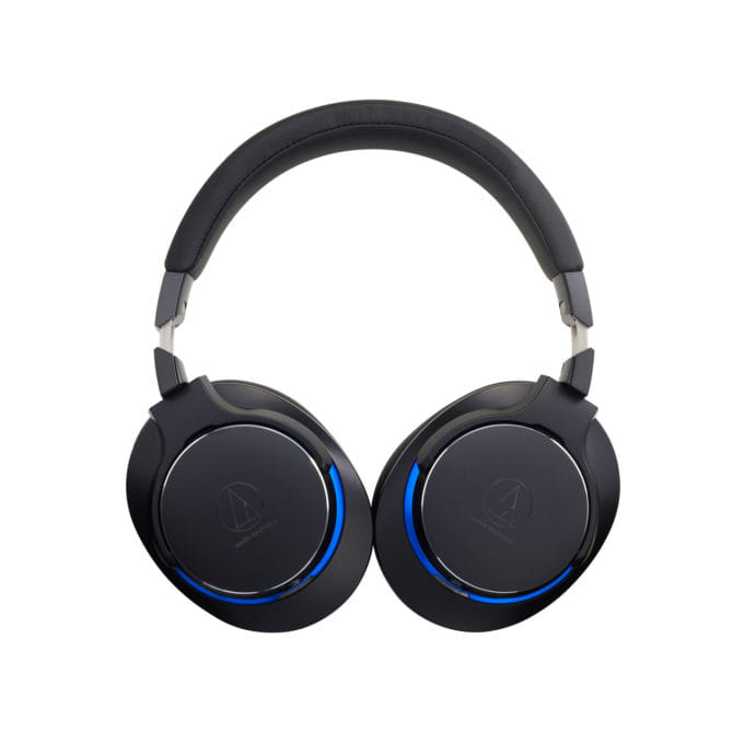 AudioTechnica MSR7b Over-Ear High-Resolution Wired Headphones - Black