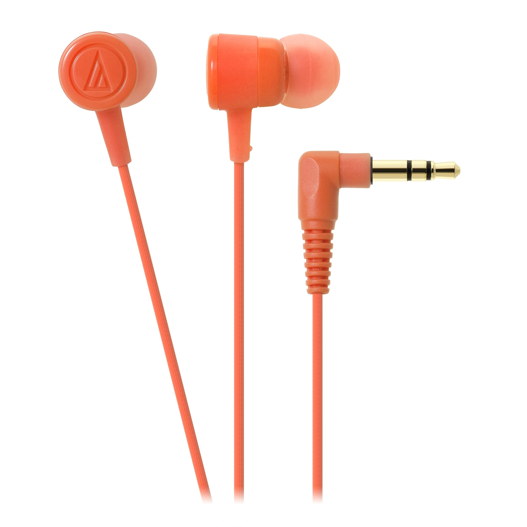 Audio-Technica ATH-CKL220 'DIP' In-ear Headphones - Orange